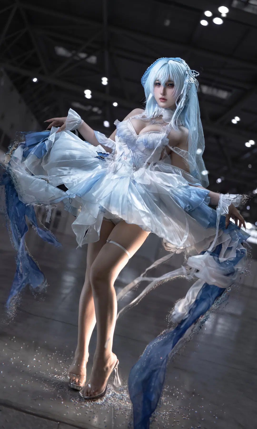 鸣潮, cosplay, 场照, 守岸人cos, 丝袜