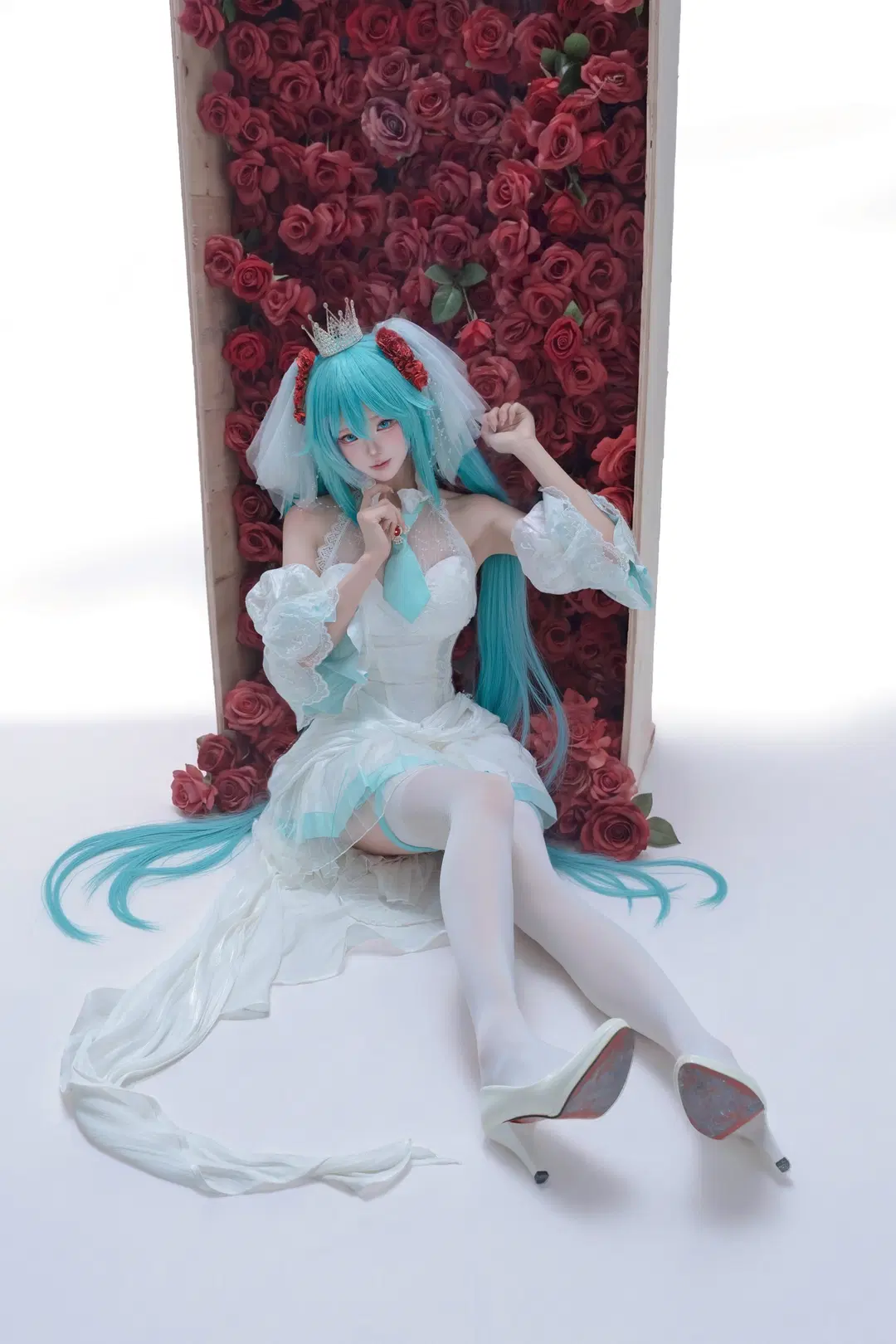 二次元看見計劃, 初音未來, 初音未來cos, 絲襪, 白雪姬