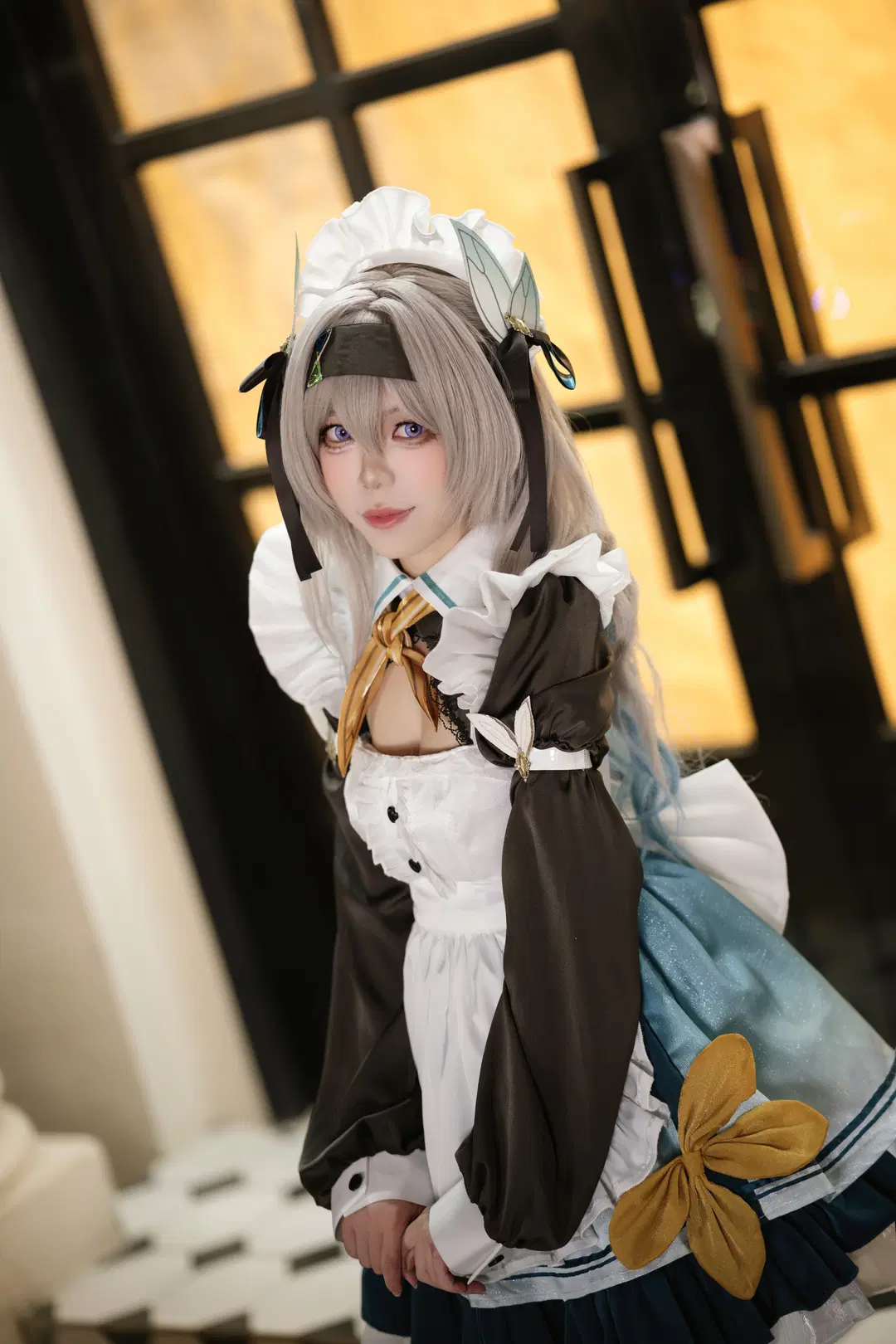 【流萤cos】崩坏星穹铁道里，用女仆装记录不愿被遗忘的陪伴 - Helloguagua - 第2张