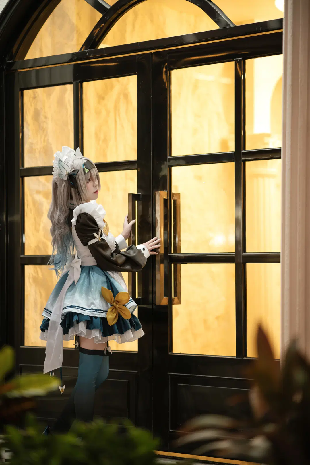 【流萤cos】崩坏星穹铁道里，用女仆装记录不愿被遗忘的陪伴 - Helloguagua - 第5张
