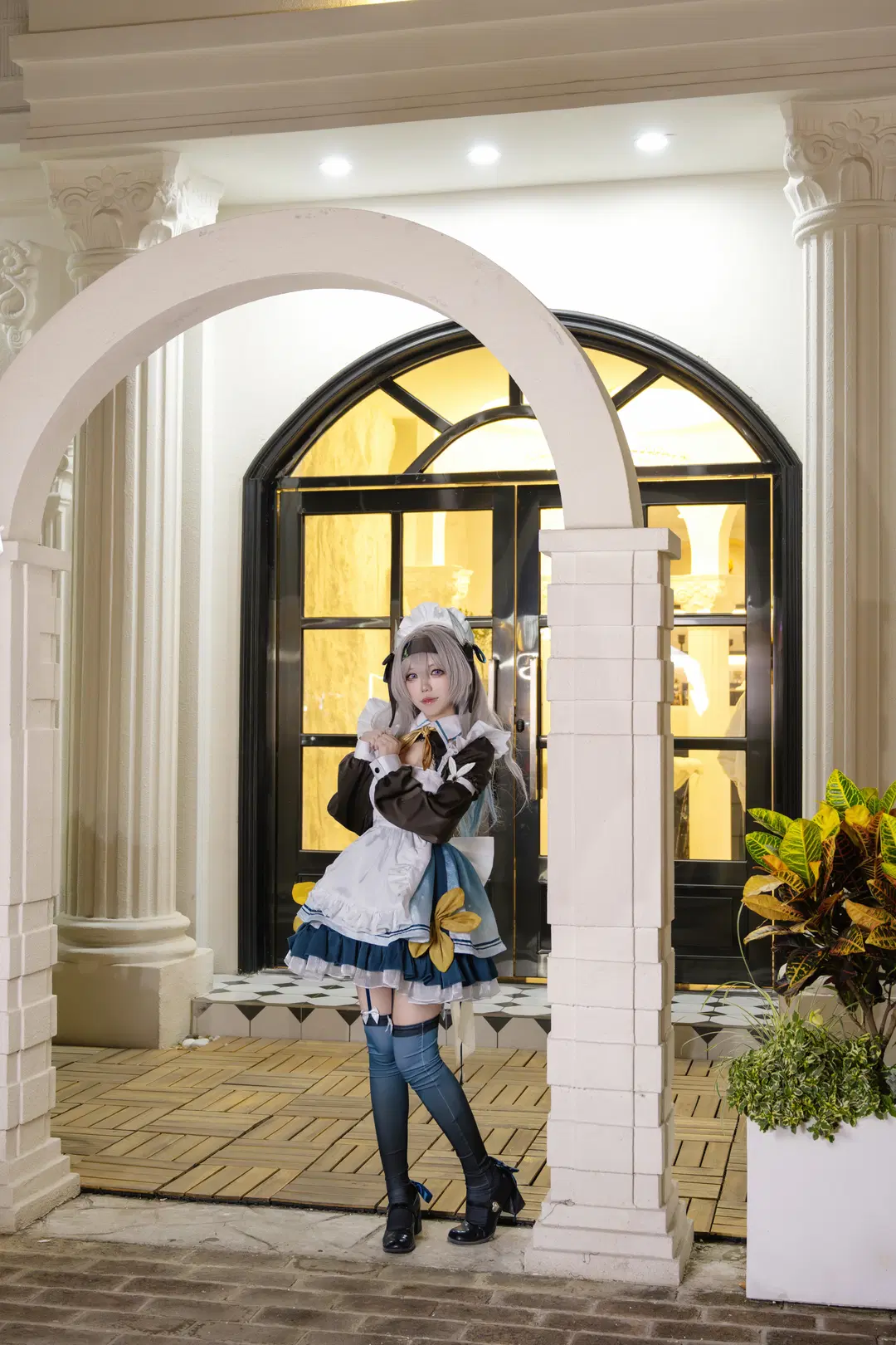 【流萤cos】崩坏星穹铁道里，用女仆装记录不愿被遗忘的陪伴 - Helloguagua - 第7张