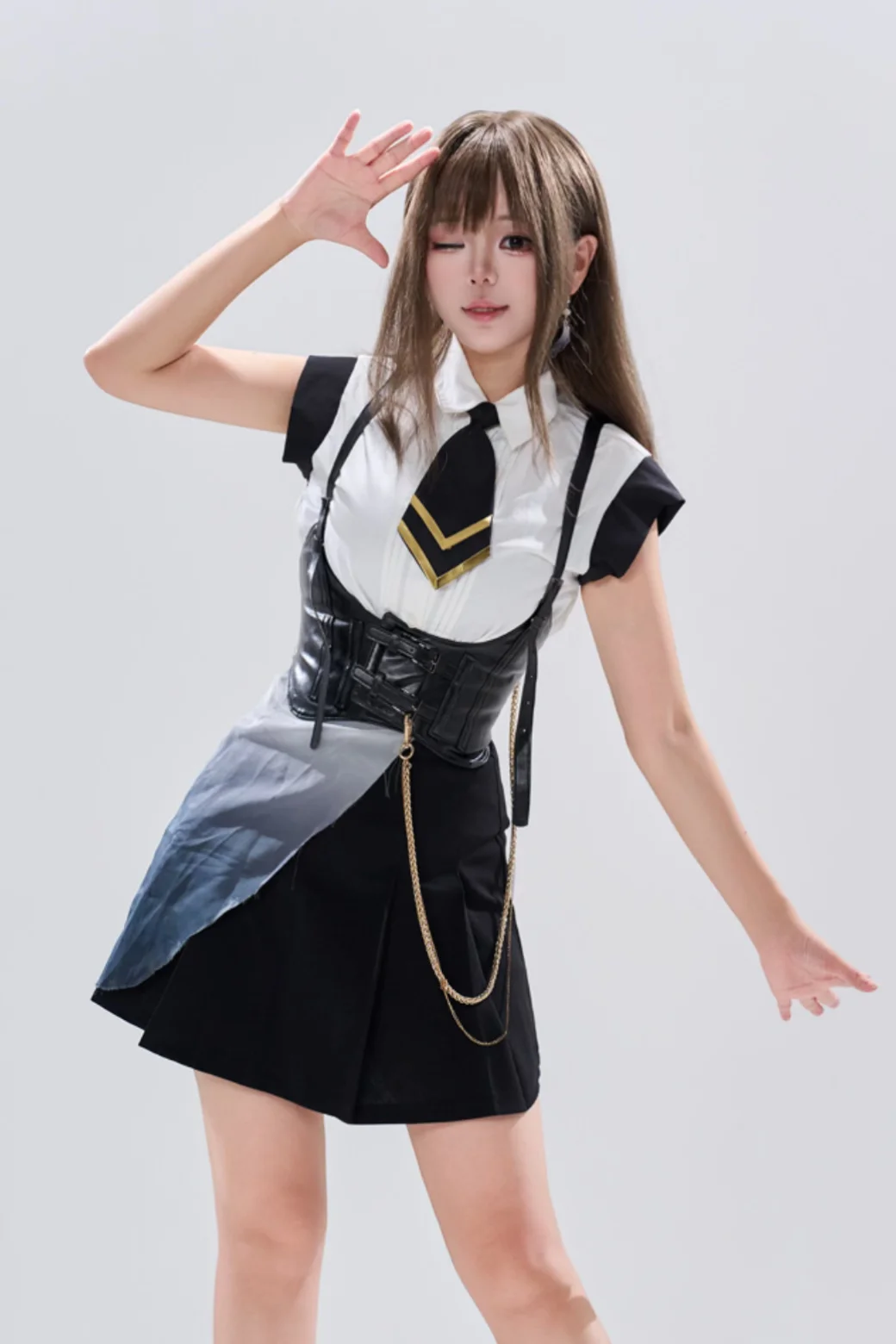【純田まなコスプレ】バンドリ！ 純田まな ライブ衣装のスタジオ撮影記録 - Helloguagua - 2枚目