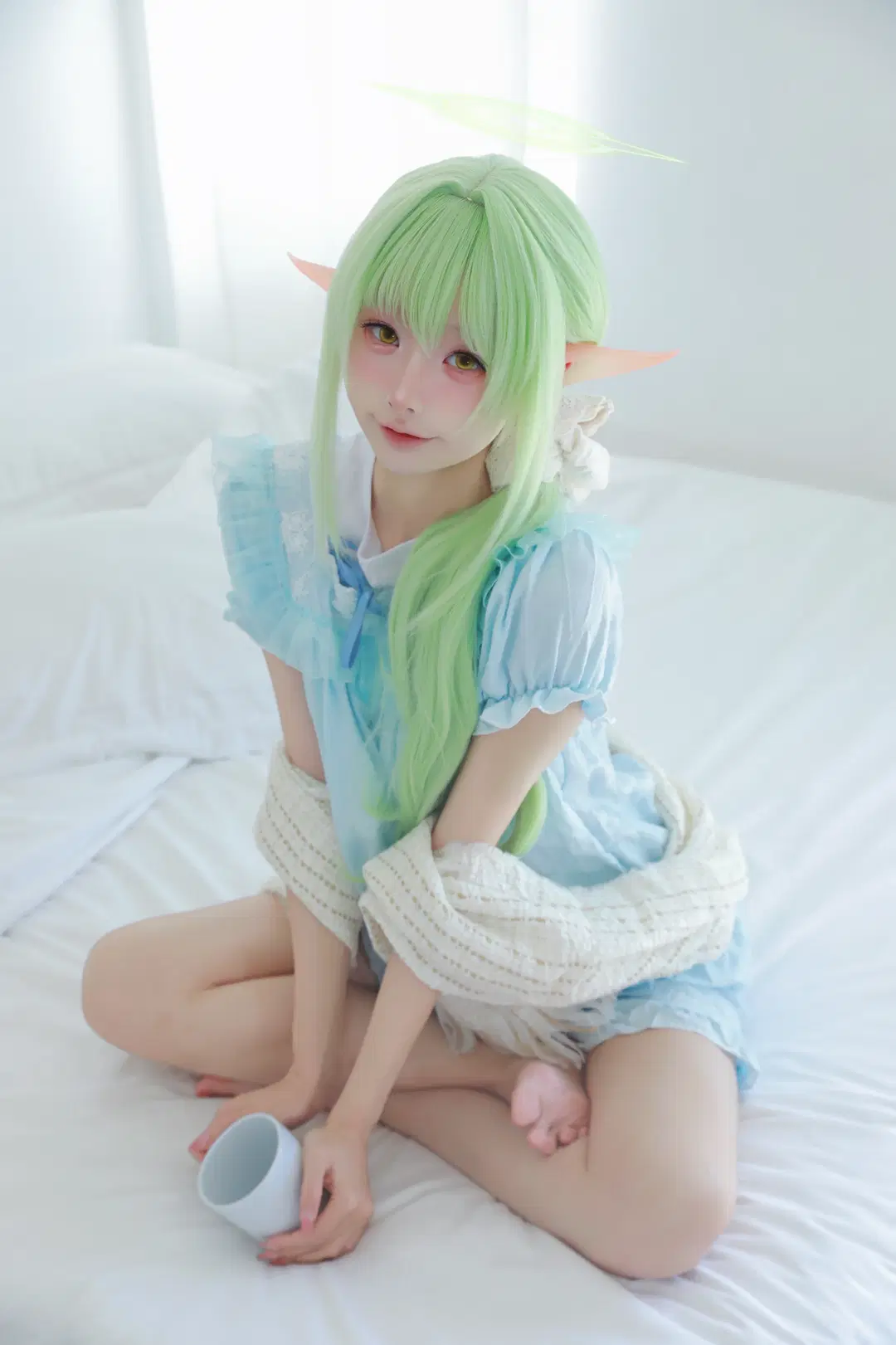 【橘望cos】蔚藍檔案室內居家風動作參考 - Aoi葵 - 第2張