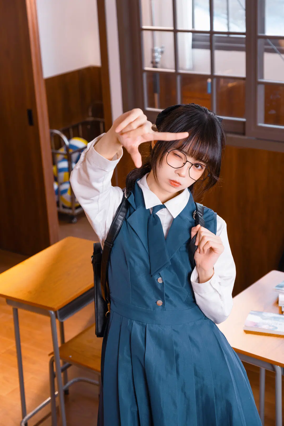 自分へのご褒美にJK制服で撮影してきた日 - 放神化鹿 - 10枚目