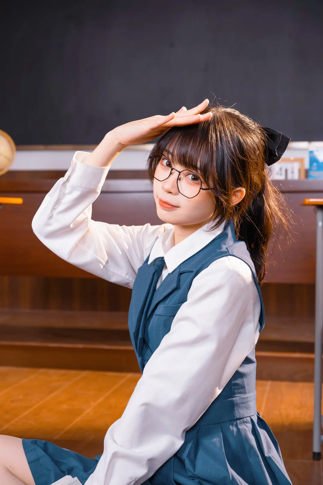自分へのご褒美にJK制服で撮影してきた日 - 放神化鹿 - 11枚目