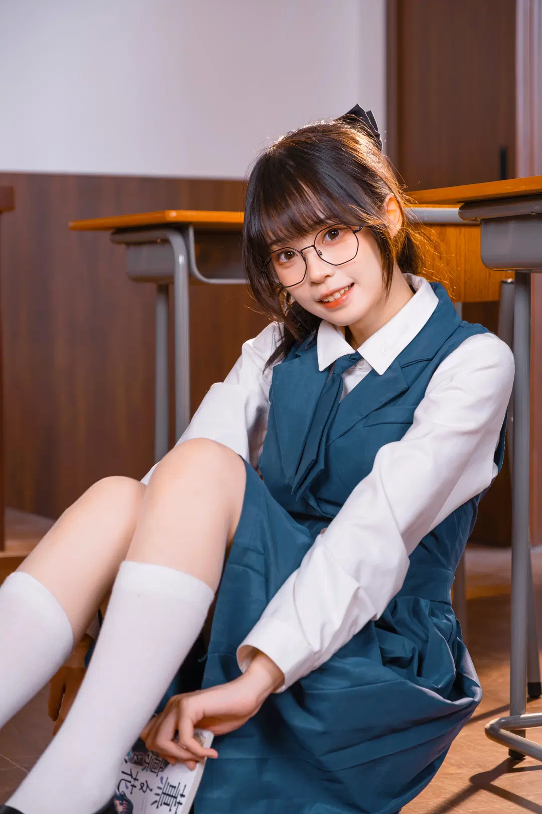 自分へのご褒美にJK制服で撮影してきた日 - 放神化鹿 - 2枚目