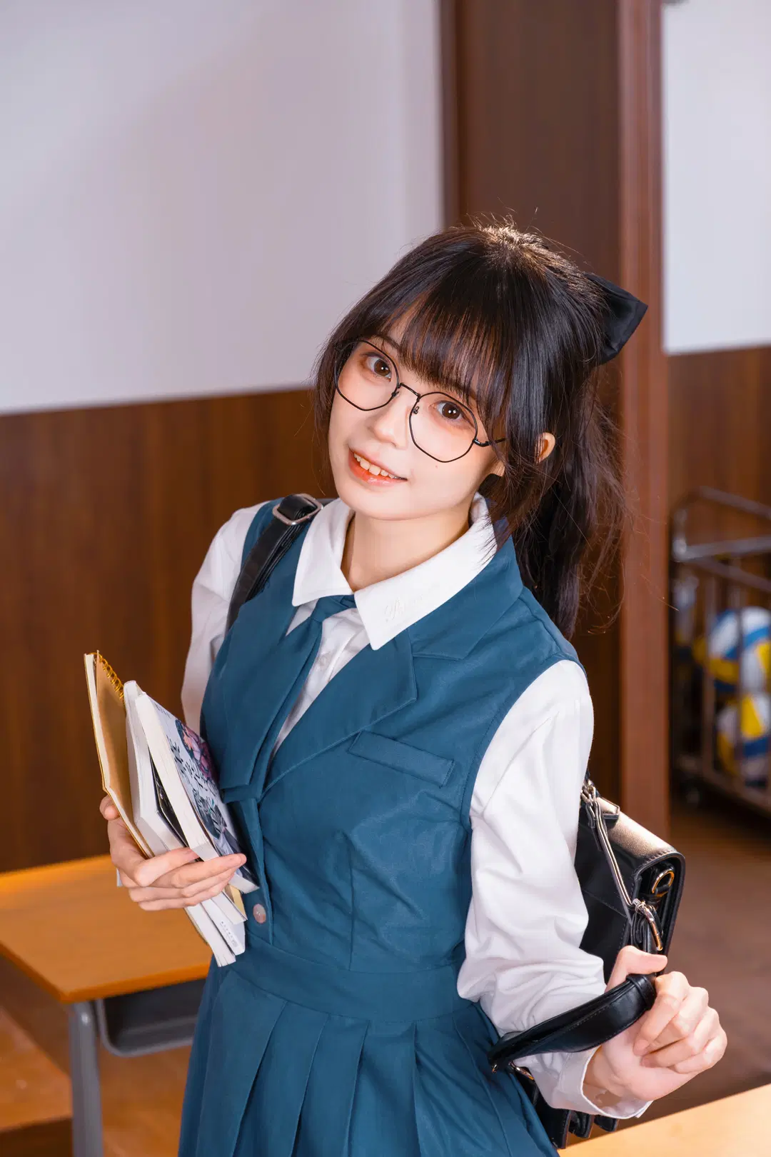 自分へのご褒美にJK制服で撮影してきた日 - 放神化鹿 - 5枚目