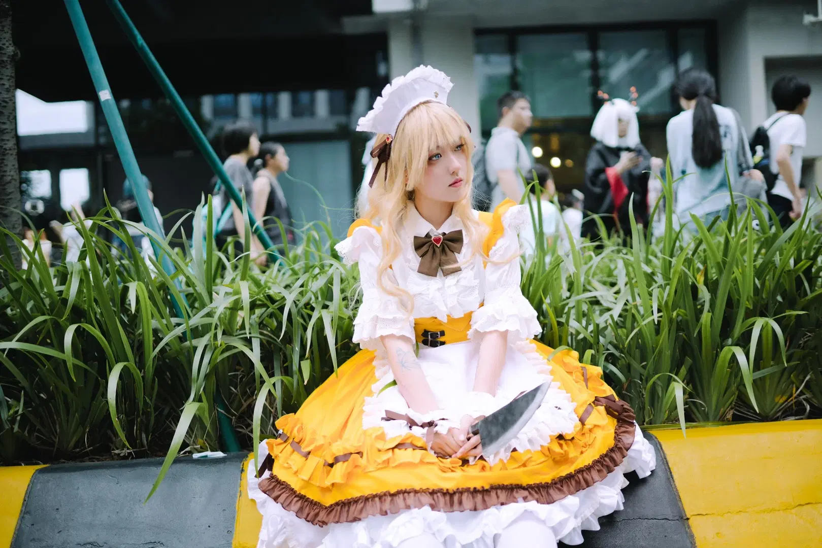 ファイナルファンタジーXIV ララフェル メイド風シェフ衣装の撮影記録 - -祈郁KiYui- - 2枚目