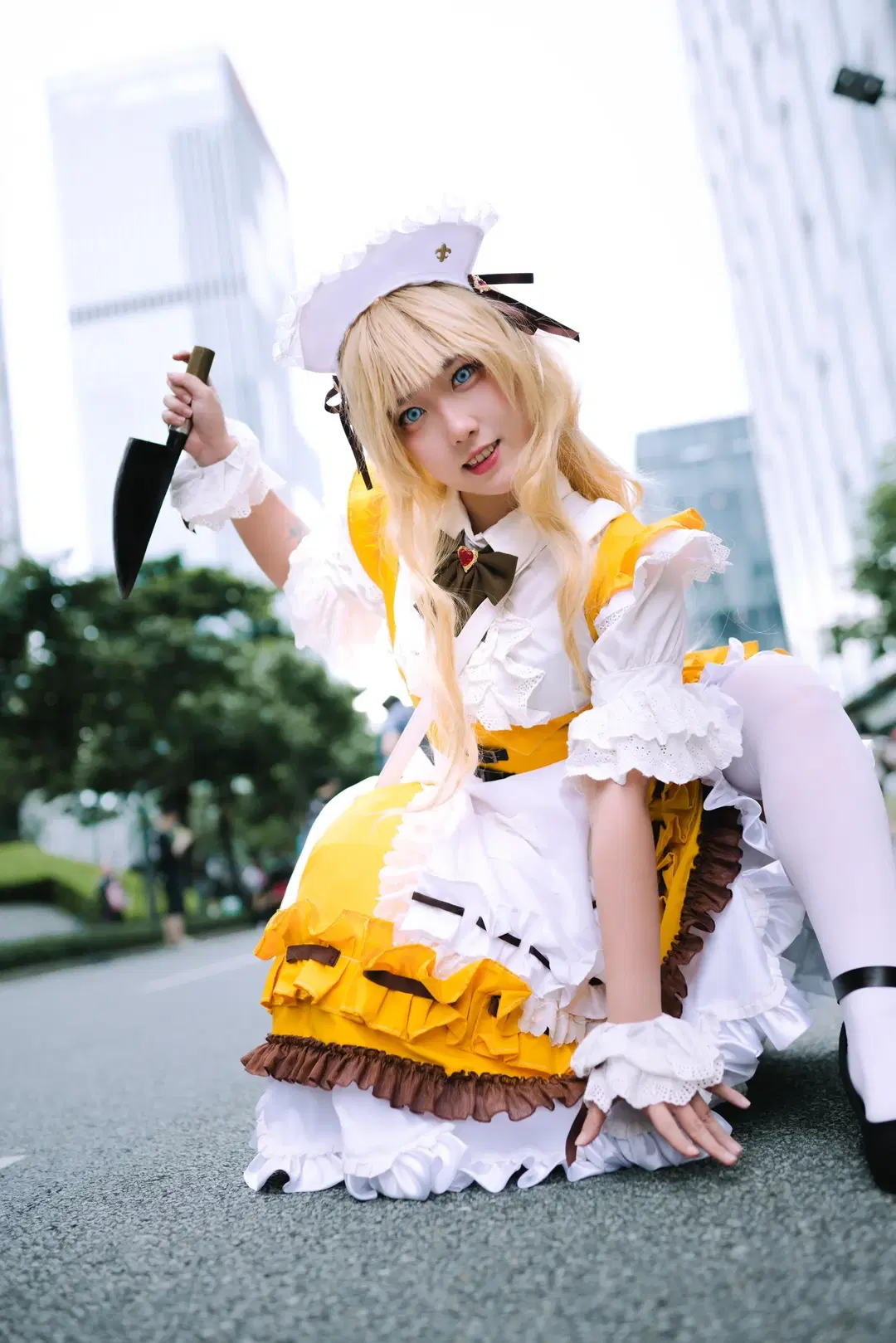 ファイナルファンタジーXIV ララフェル メイド風シェフ衣装の撮影記録 - -祈郁KiYui- - 4枚目