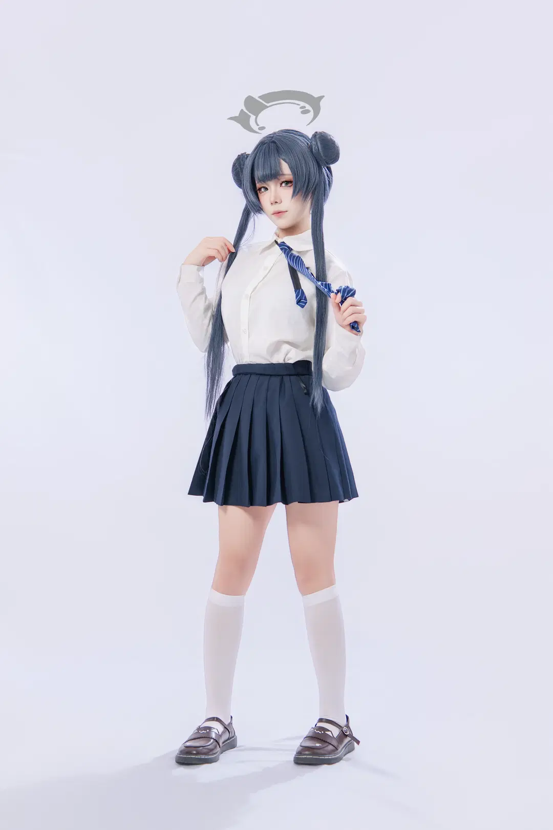 [Misaki cosplay] Blue Archive School-Style Photoshoot Log by 海海 - Image 3