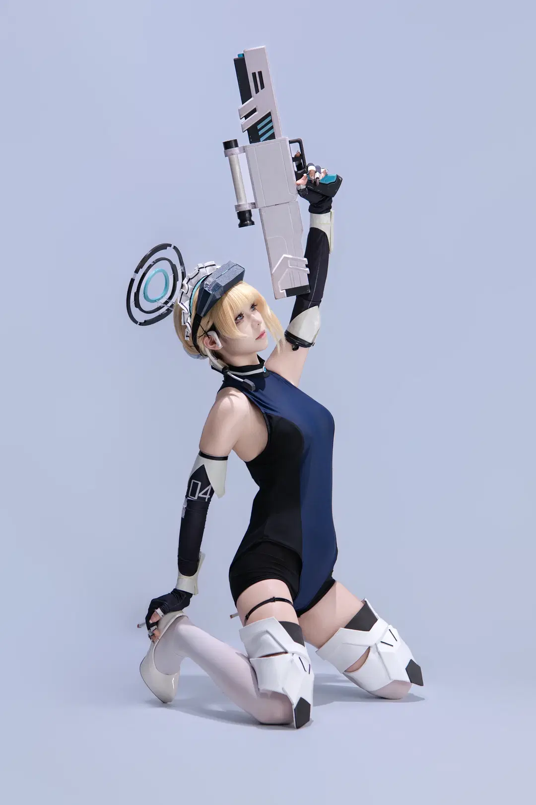 【飛鳥馬トキ コスプレ】ブルーアーカイブ SF戦闘少女のフリーズ瞬間 - 海海 - 3枚目