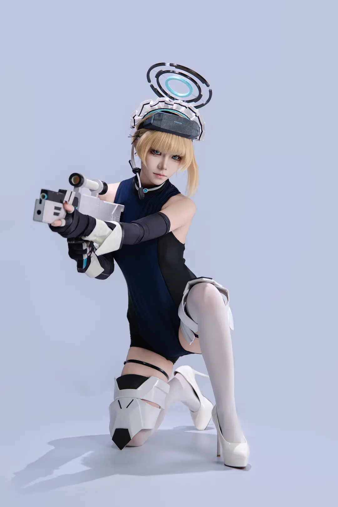 【飛鳥馬トキ コスプレ】ブルーアーカイブ SF戦闘少女のフリーズ瞬間 - 海海 - 5枚目