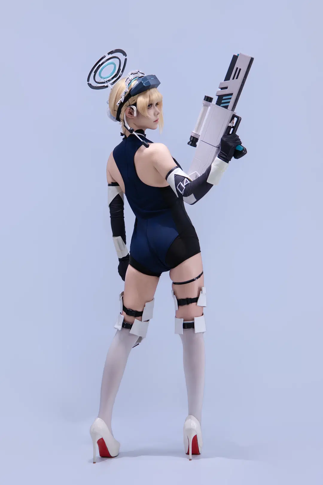 【飛鳥馬トキ コスプレ】ブルーアーカイブ SF戦闘少女のフリーズ瞬間 - 海海 - 8枚目