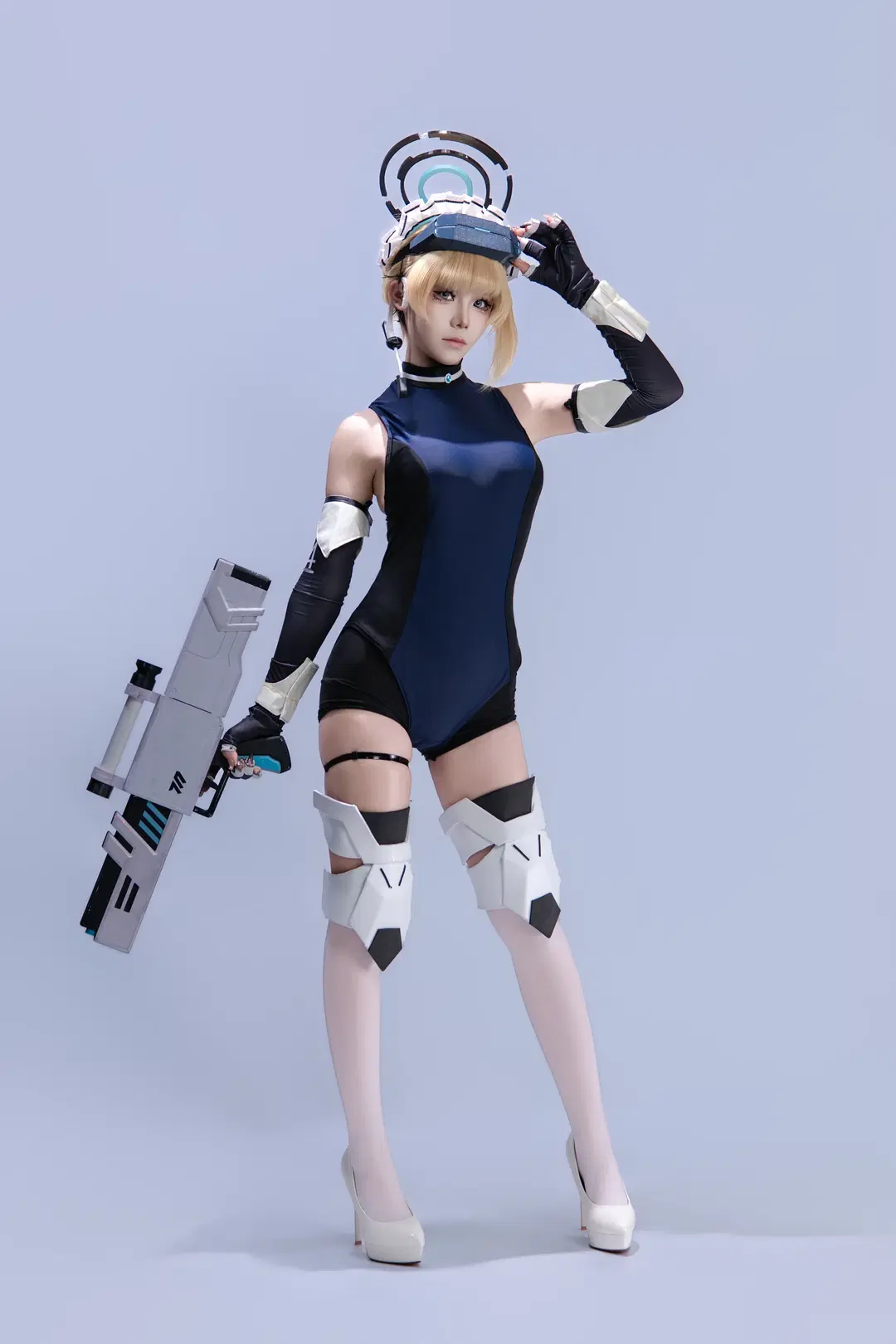 【飛鳥馬トキ コスプレ】ブルーアーカイブ SF戦闘少女のフリーズ瞬間 - 海海 - 9枚目