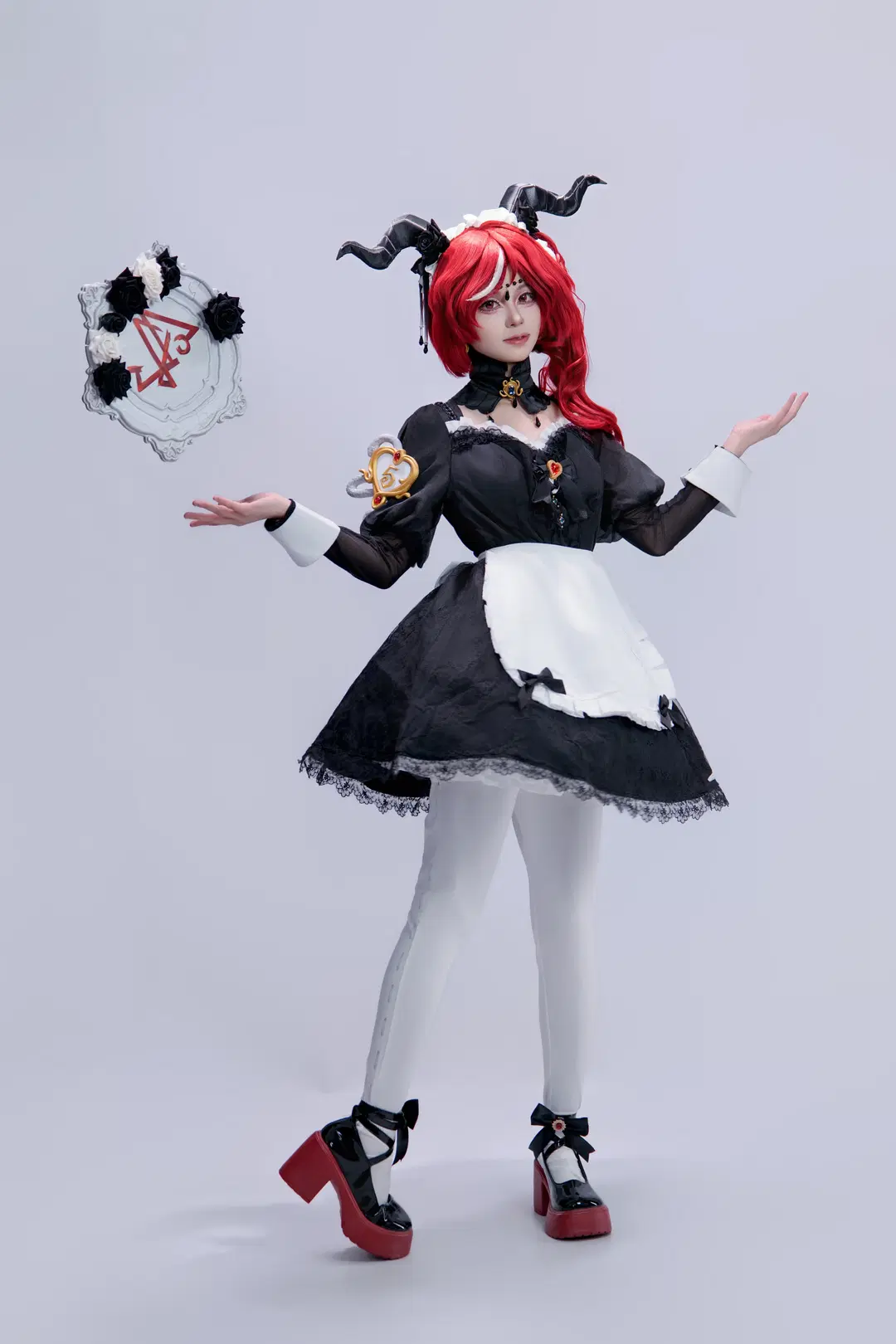 第五人格祭司绯cos，真理之下九宫格与拍照姿势记录 - 海海 - 第3张