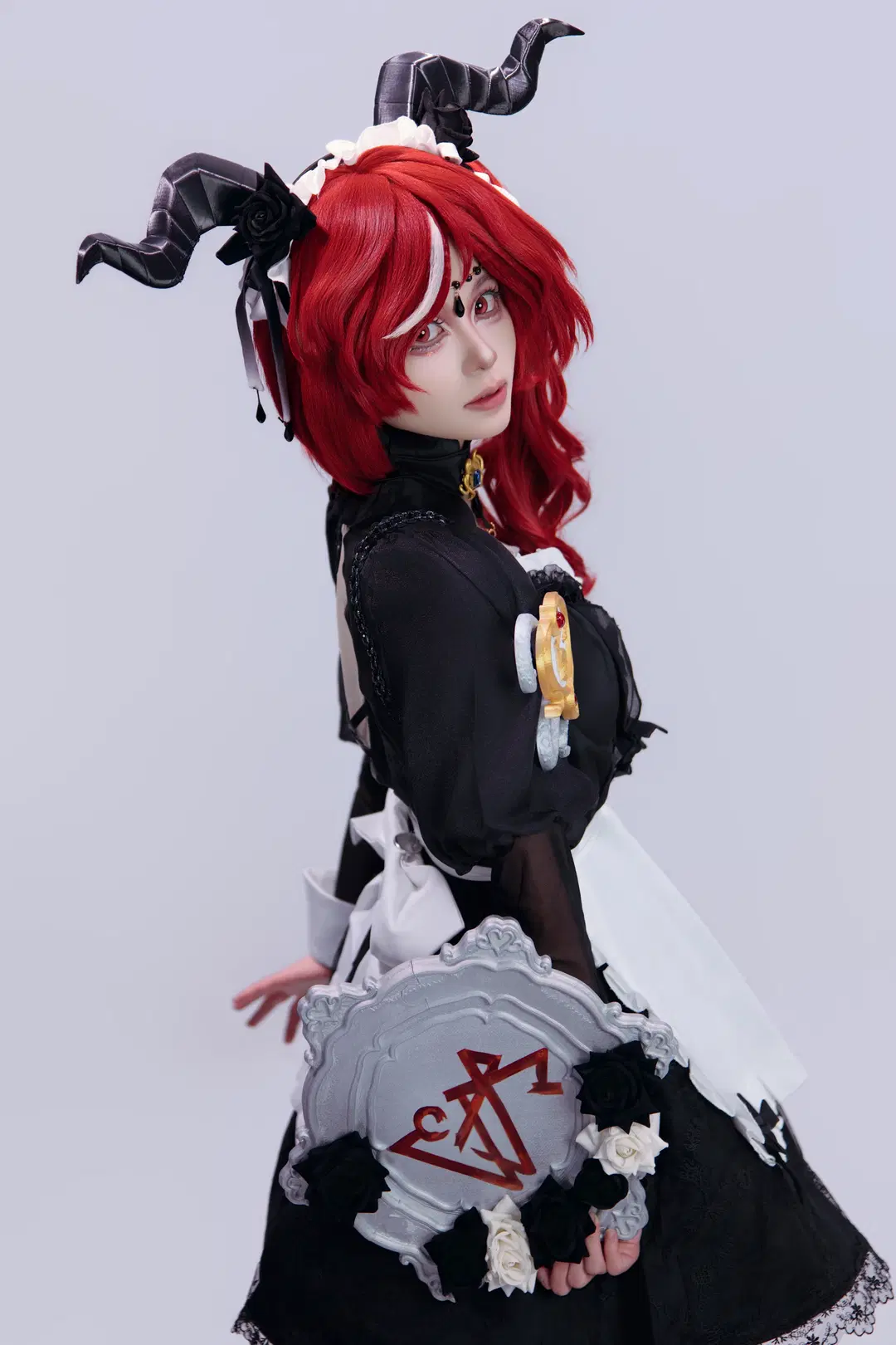 第五人格祭司绯cos，真理之下九宫格与拍照姿势记录 - 海海 - 第6张