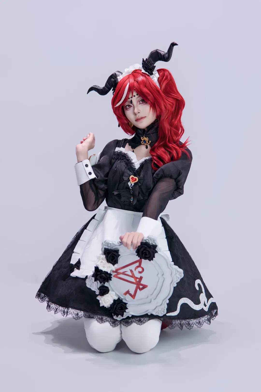 第五人格祭司绯cos，真理之下九宫格与拍照姿势记录 - 海海 - 第8张