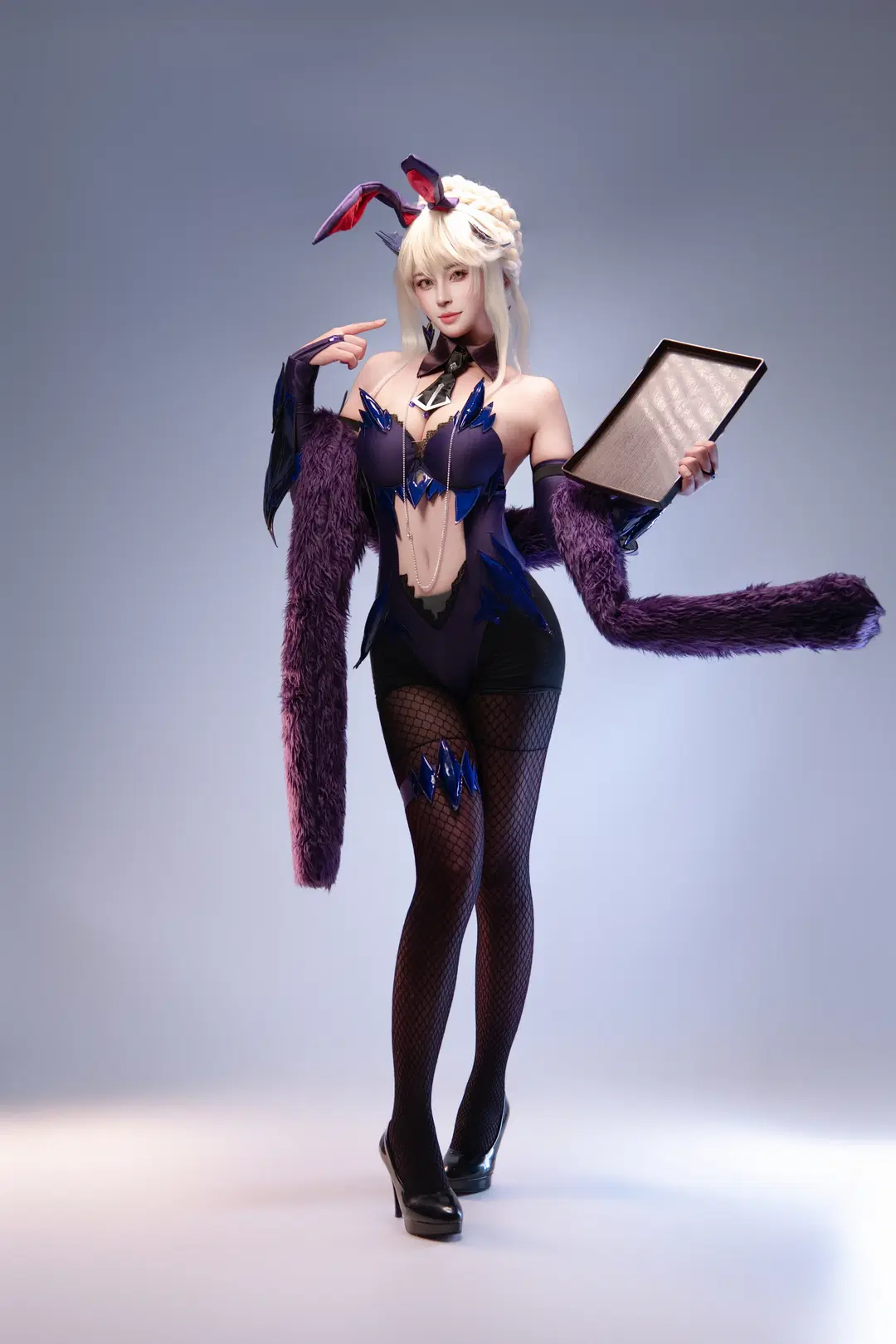 【黑枪呆cos】fgo暗黑兔女郎棚拍记录 - 海海📸 - 第2张