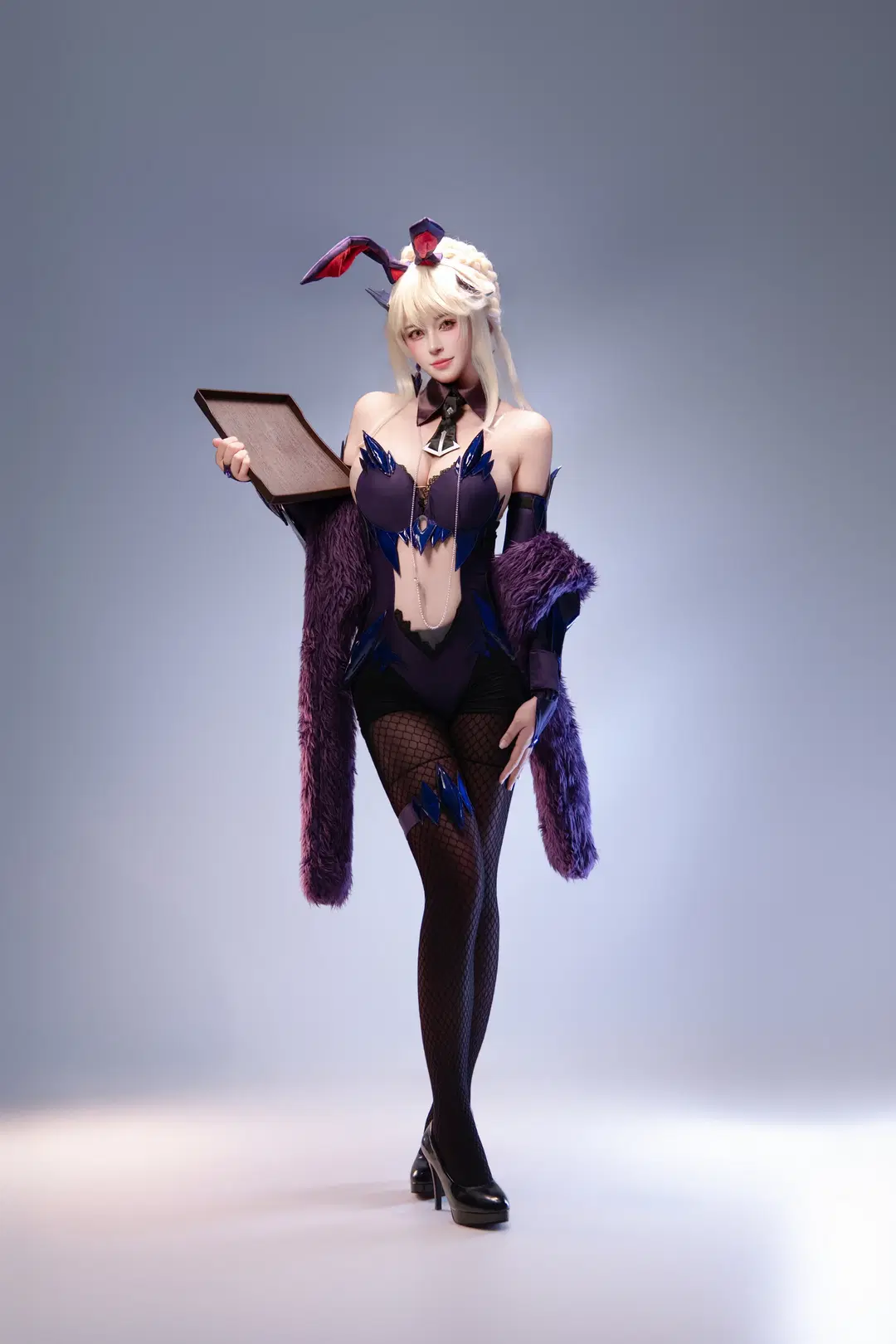 【黑枪呆cos】fgo暗黑兔女郎棚拍记录 - 海海📸 - 第3张
