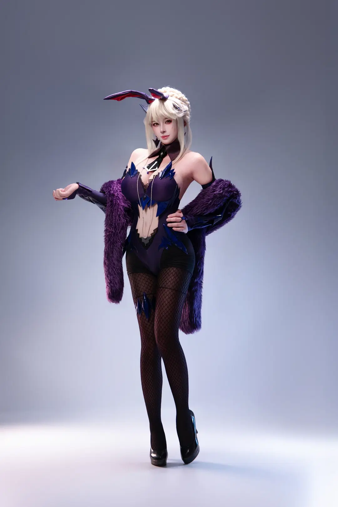 【黑枪呆cos】fgo暗黑兔女郎棚拍记录 - 海海📸 - 第7张