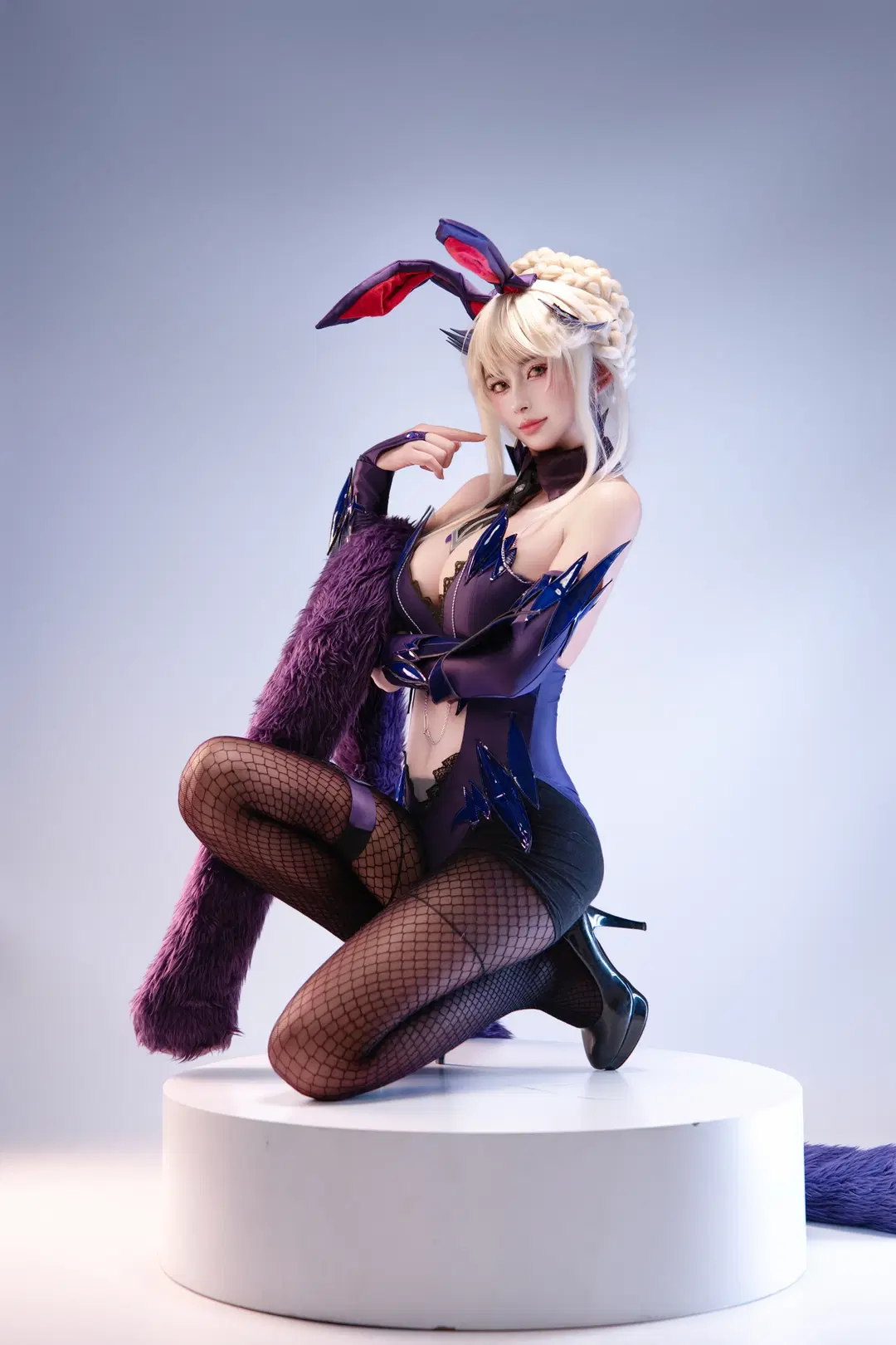 【黑枪呆cos】fgo暗黑兔女郎棚拍记录 - 海海📸 - 第8张