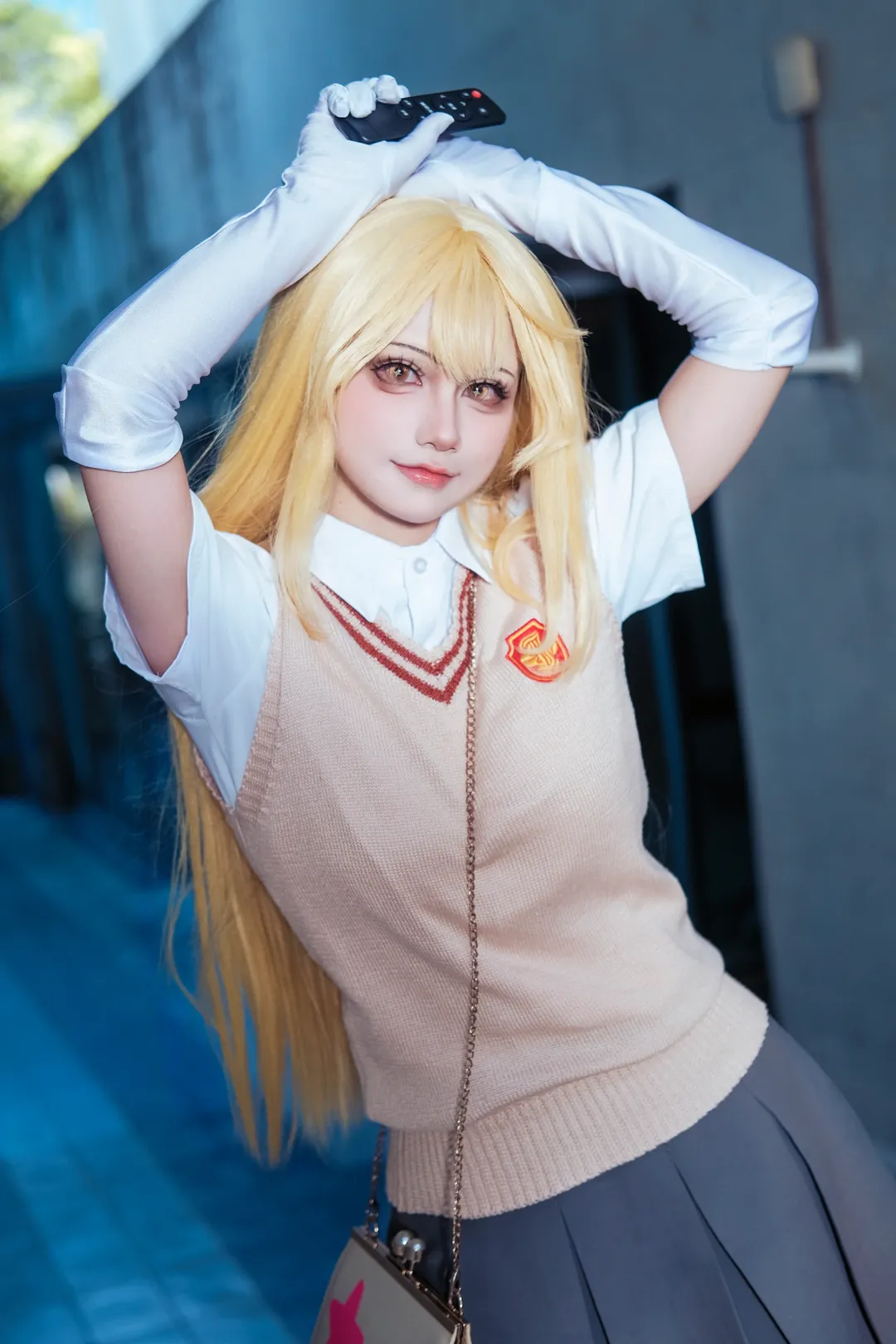 コスプレ, 食蜂操祈 コスプレ, 白ストッキング, とある科学の超電磁砲, 都市写真 - 10枚目
