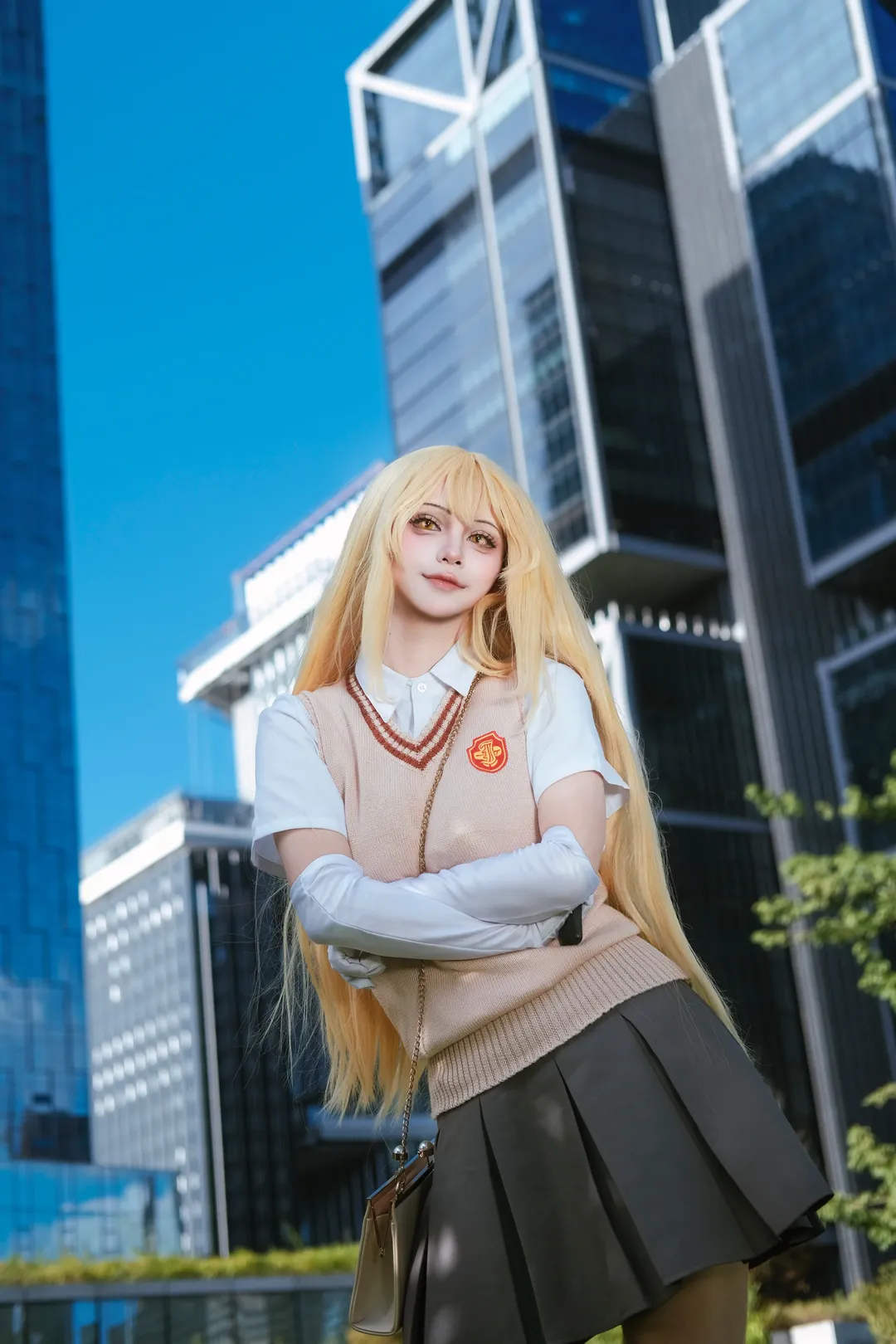 コスプレ, 食蜂操祈 コスプレ, 白ストッキング, とある科学の超電磁砲, 都市写真 - 8枚目