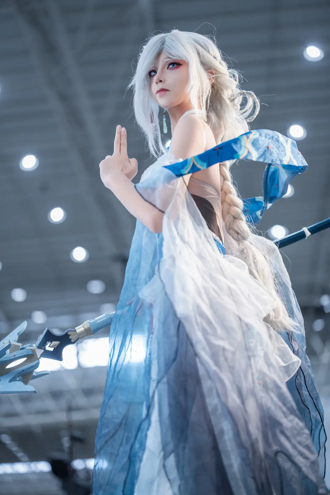 原神, 漫展返图, 二次元cosplay, 申鹤cos, 雪山神女