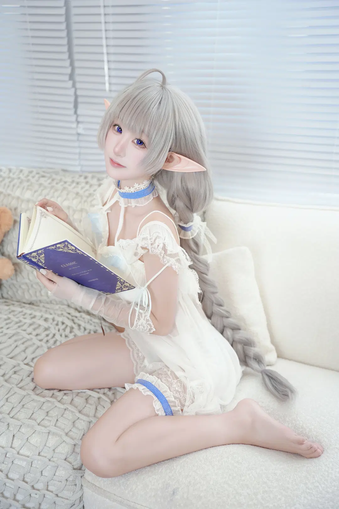 【エヴァーソン コスプレ】アズールレーン 気だるい午後のひととき、本と過ごす安らぎの時間 - 小哲 - 2枚目