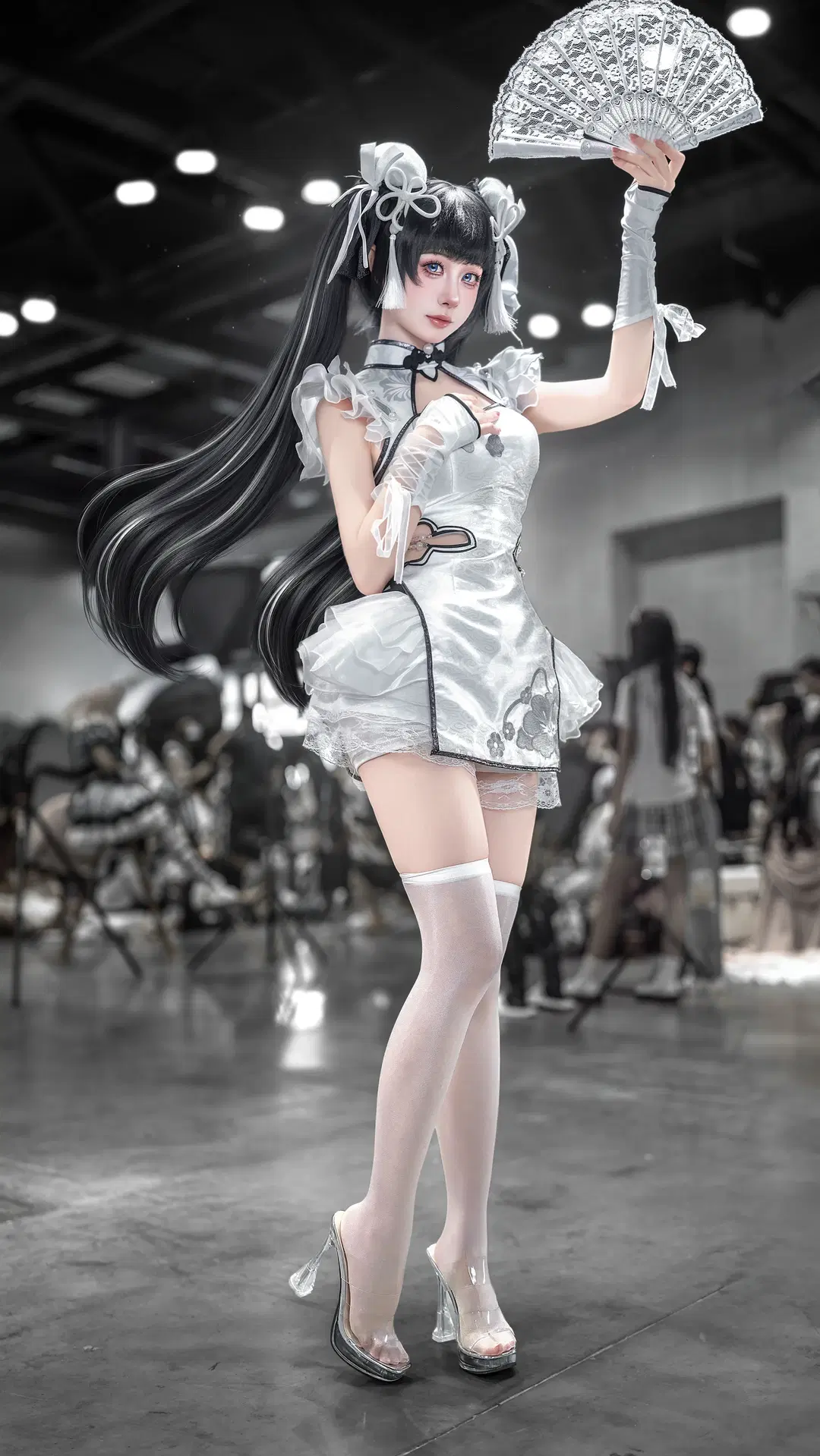 永劫无间, 殷紫萍cos, 玉髓冰心, 漫展场照, 丝袜