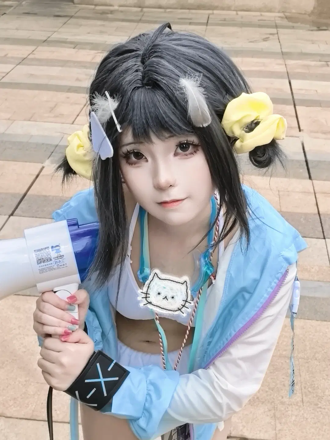 【羽毛笔cos】明日方舟夏日泳装造型分享 - 想当幸运鹅 - 第2张