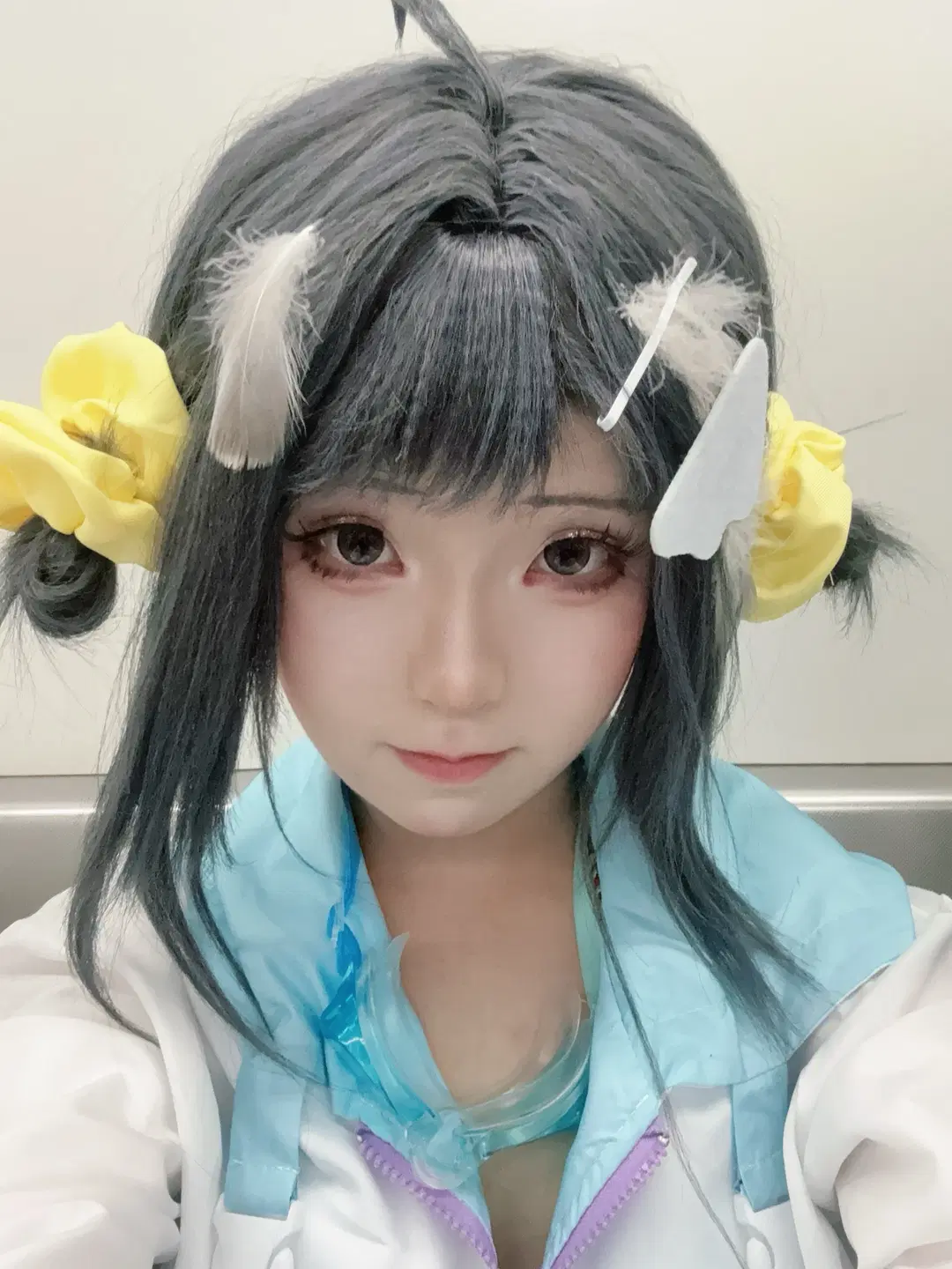 【羽毛笔cos】明日方舟夏日泳装造型分享 - 想当幸运鹅 - 第3张