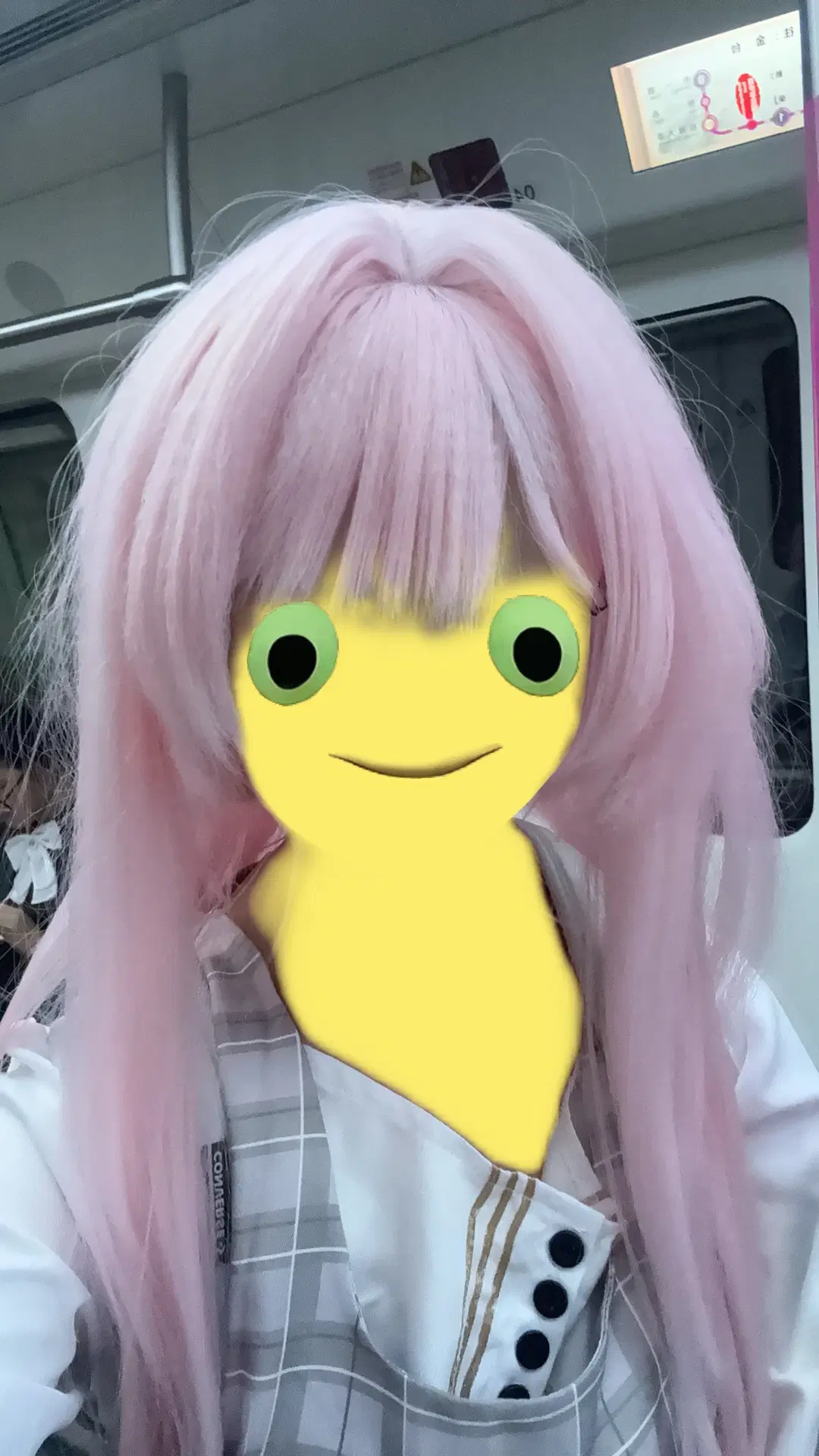 【千早愛音 コスプレ】ピンク髪とチェックのスカートを合わせたデイリー私服スタイリング - 想当幸运鹅 - 5枚目