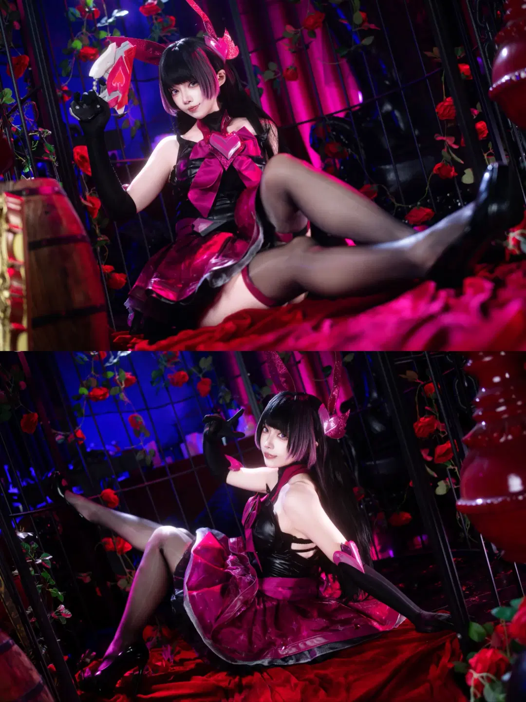 【D.VA cos】守望先锋夜魅影拍摄记录 - 拉克苏 - 第2张
