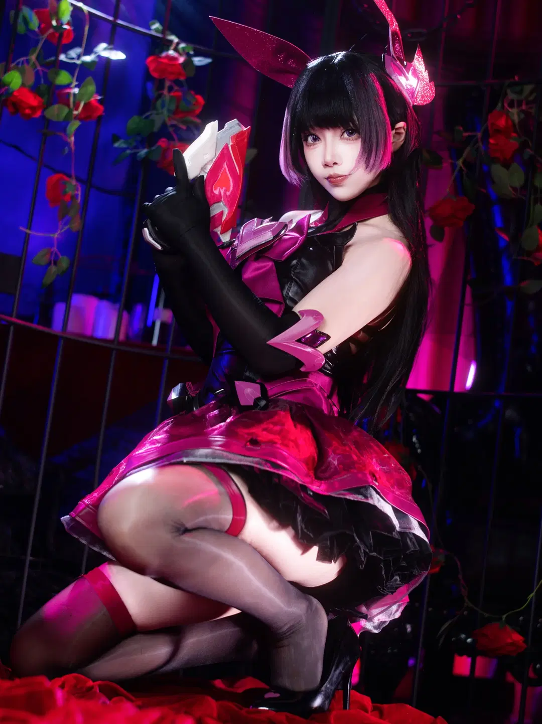 【D.VA cos】守望先锋夜魅影拍摄记录 - 拉克苏 - 第3张