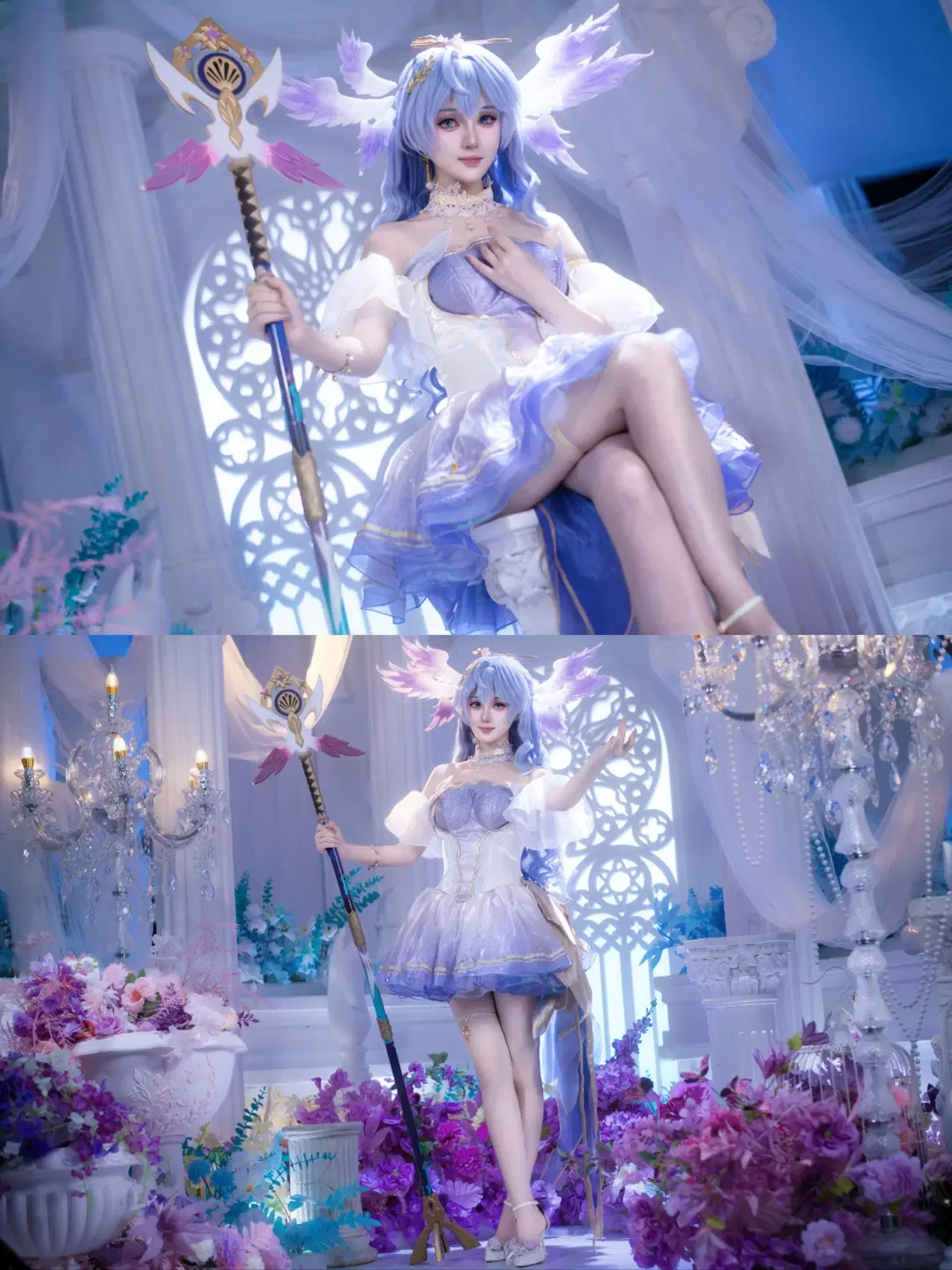 [Robin cosplay] Honkai: Star Rail - The Sacred Heart Aria Styling is Utterly Stunning by 拉克苏 - Image 3