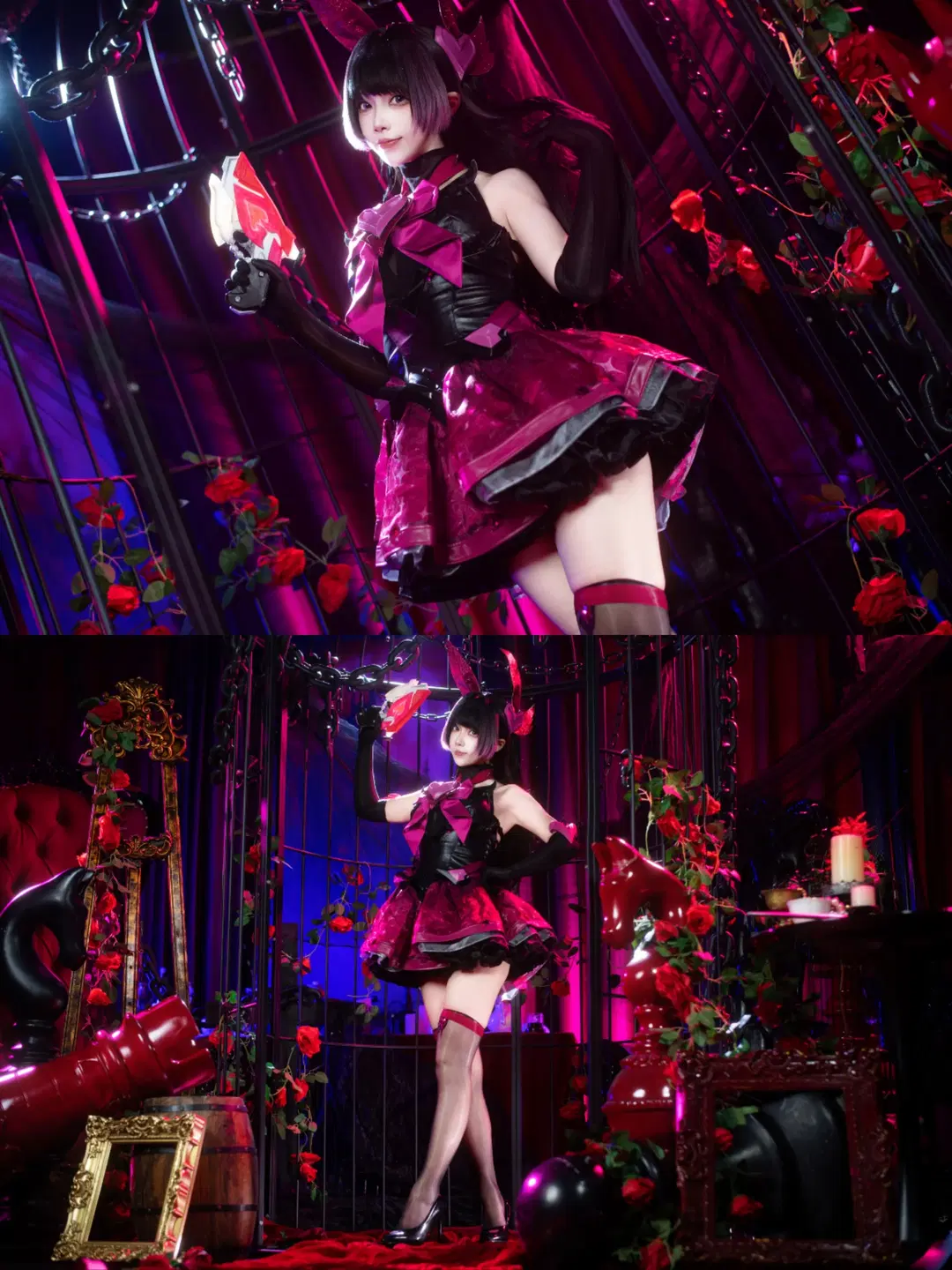 【D.Va cos】守望先鋒夜魅影，暗黑哥特風的機甲少女 - 拉克苏 - 第4張