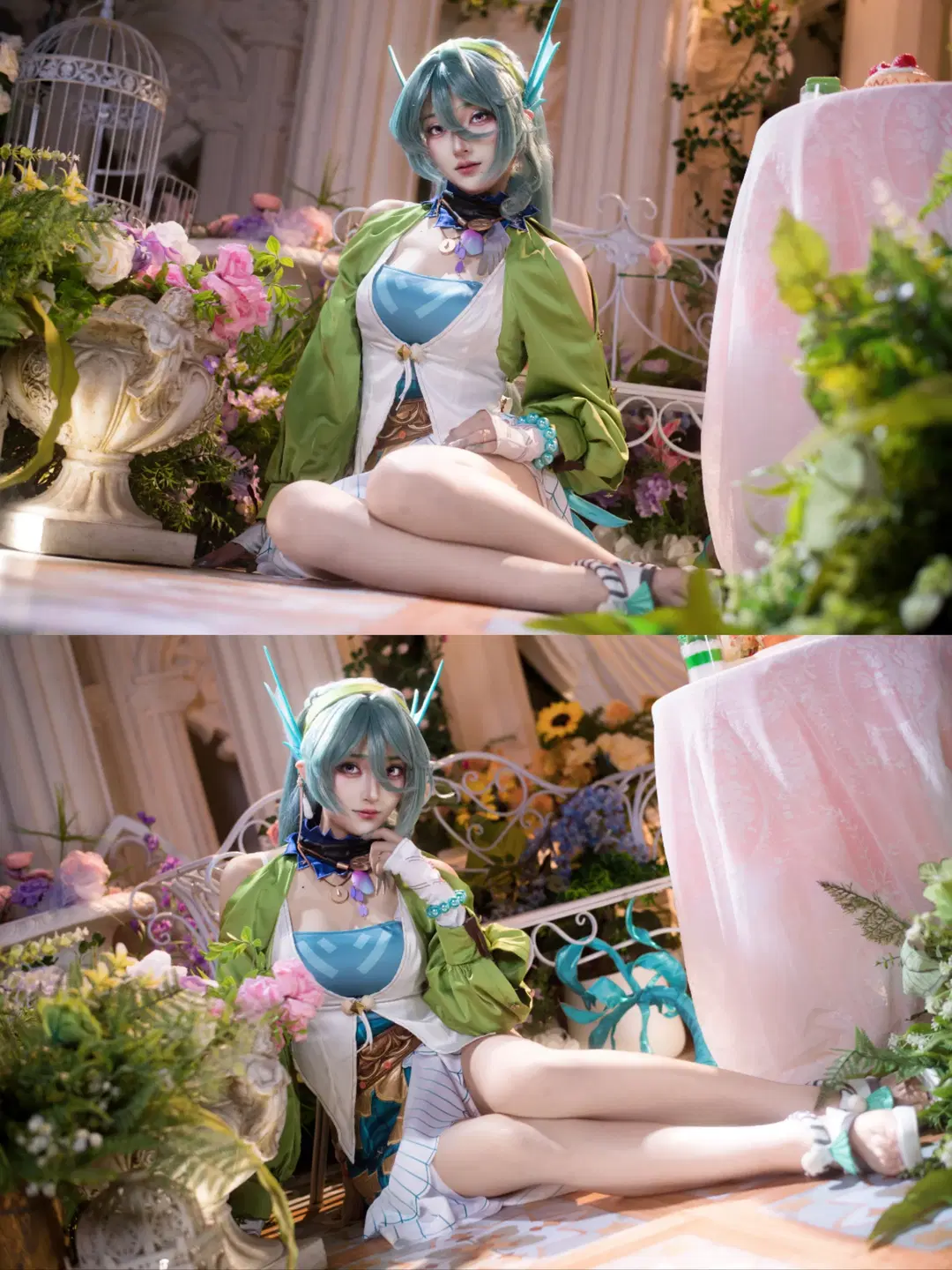 【瑟汐cos】绝区零歌后的花园茶话会 - 拉克苏 - 第2张