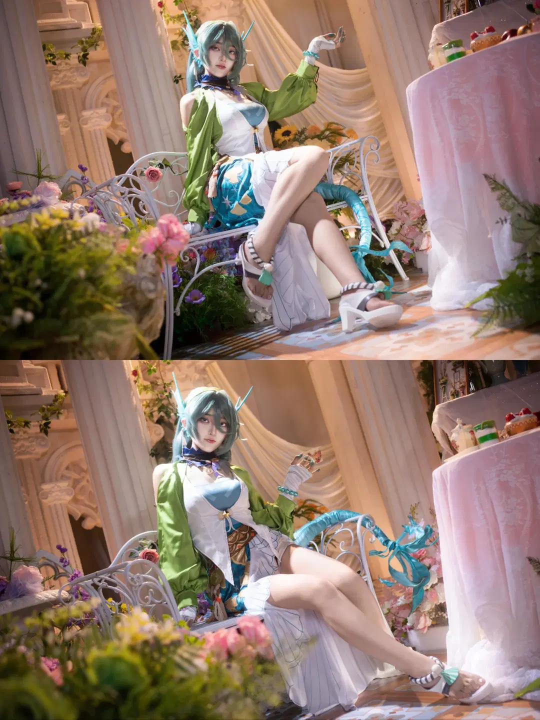 【瑟汐cos】绝区零歌后的花园茶话会 - 拉克苏 - 第5张