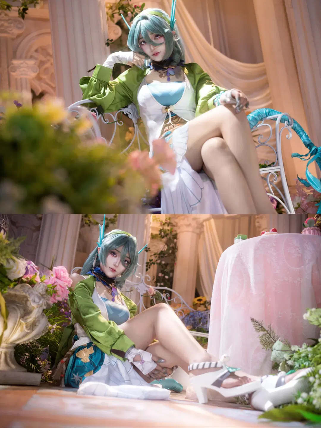 【瑟汐cos】绝区零歌后的花园茶话会 - 拉克苏 - 第6张
