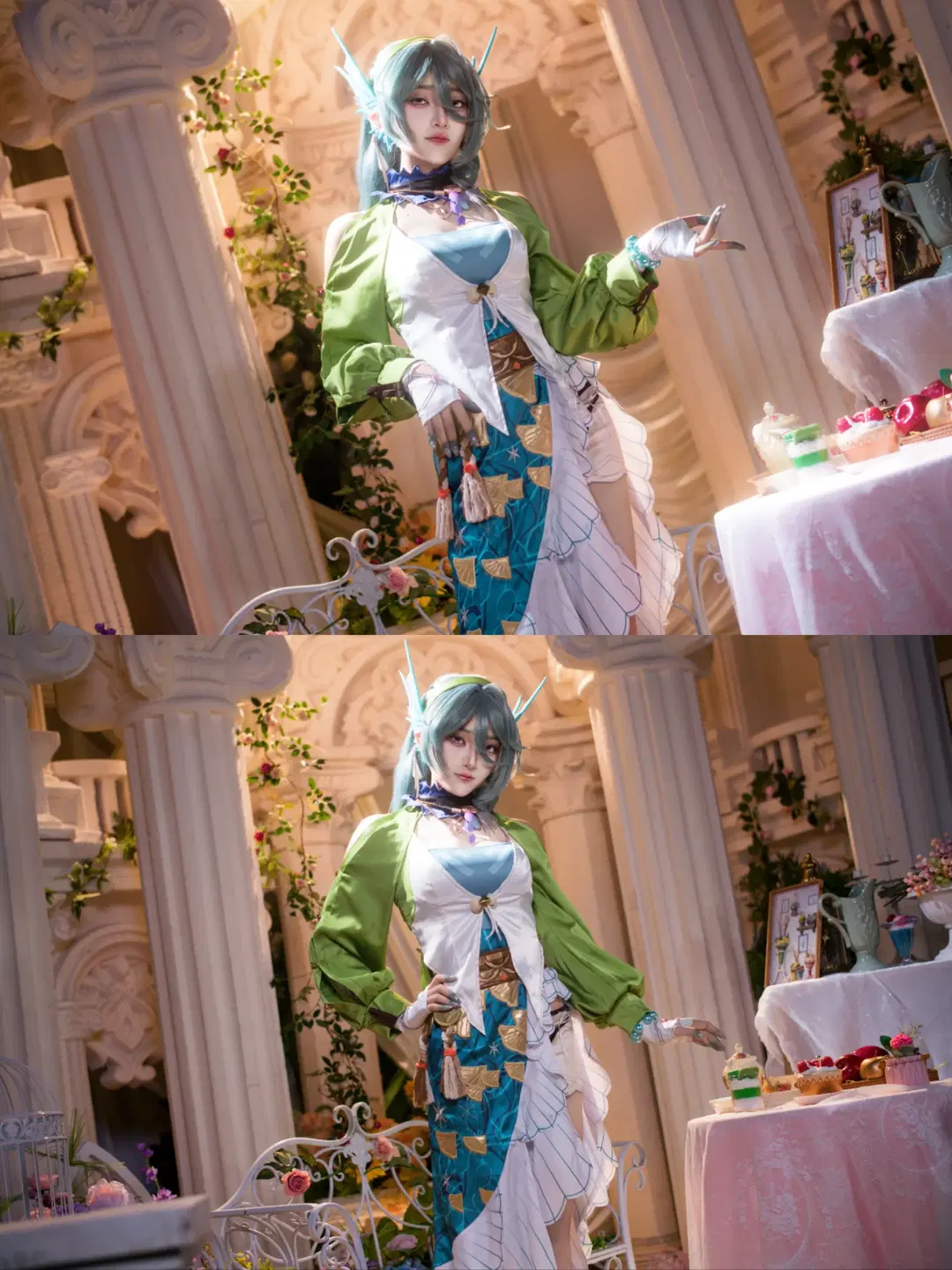 【瑟汐cos】绝区零歌后的花园茶话会 - 拉克苏 - 第8张