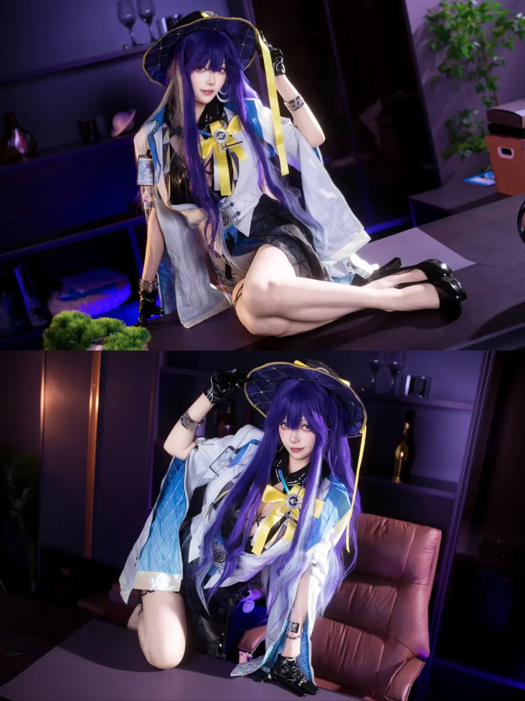 [Lucilla cosplay] Wuthering Waves: Languor and Absolute Command Inside the Principal's Office by 拉克苏 - Image 3