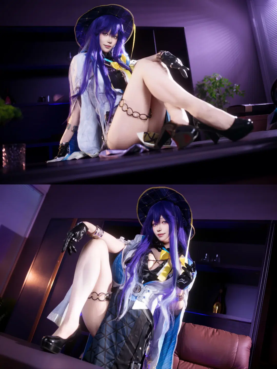 [Lucilla cosplay] Wuthering Waves: Languor and Absolute Command Inside the Principal's Office by 拉克苏 - Image 4
