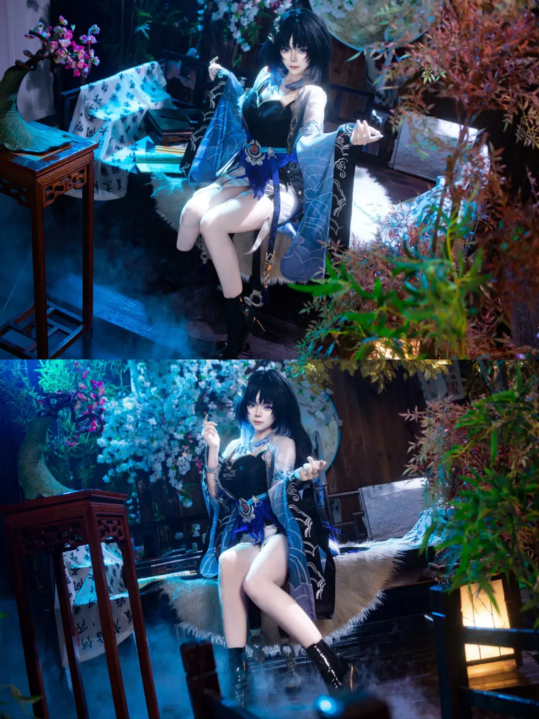 【秧秧cos】鸣潮玄翎造型的清冷与灵动 - 拉克苏 - 第2张
