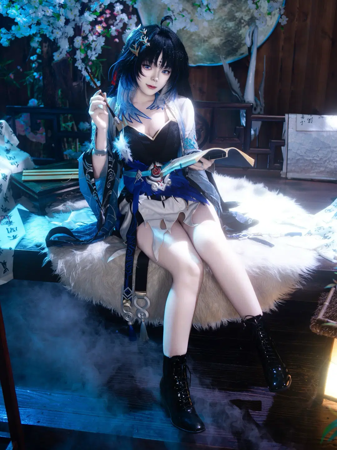 鸣潮, 二次元摄影, 鸣潮二创, 国风cosplay, 秧秧cos