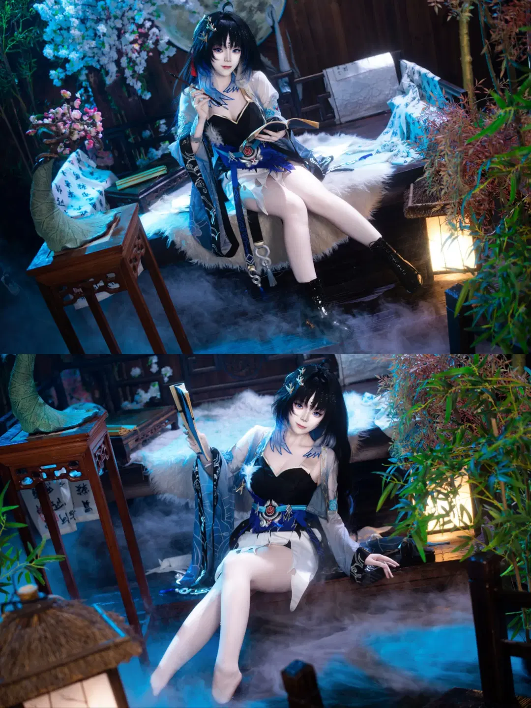 【秧秧cos】鸣潮玄翎造型的清冷与灵动 - 拉克苏 - 第4张
