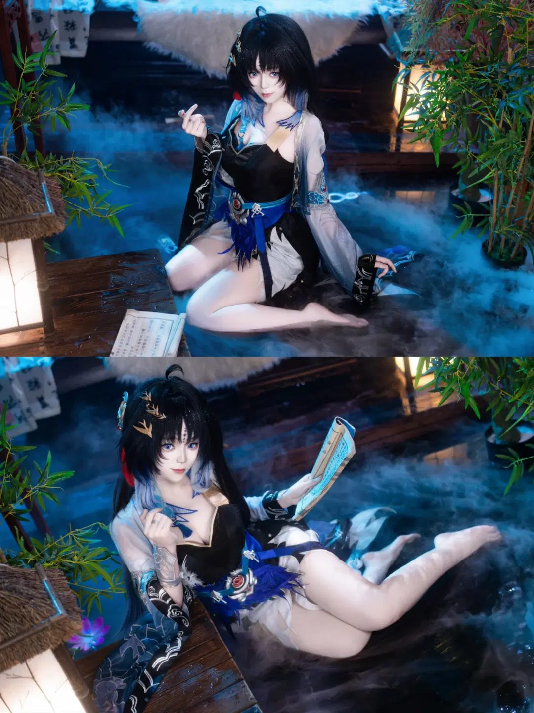 【秧秧cos】鸣潮玄翎造型的清冷与灵动 - 拉克苏 - 第5张