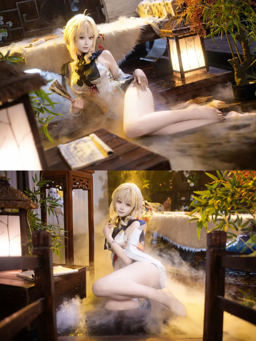 【穗穗cos】鸣潮穗穗执扇赴梦，一袖烟波入人间 - 拉克苏 - 第4张