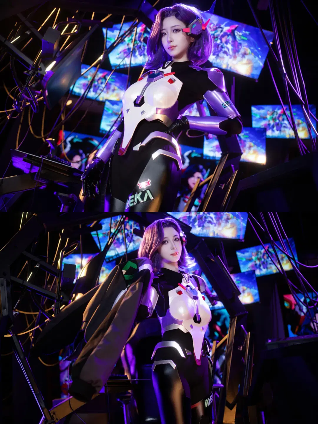 [Yuna Lee cosplay] Overwatch MEKA Squad's Internal Showdown by 拉克苏 - Image 2