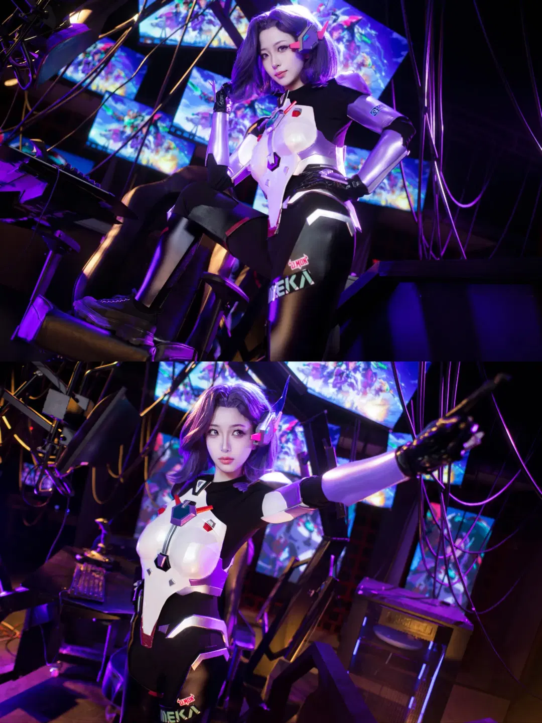 [Yuna Lee cosplay] Overwatch MEKA Squad's Internal Showdown by 拉克苏 - Image 3